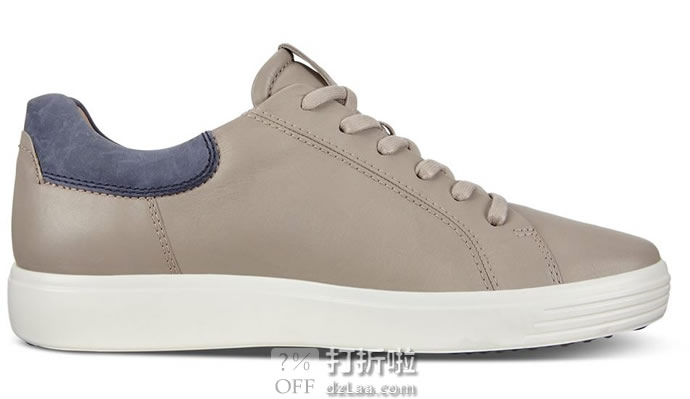 ECCO 爱步 SOFT 7 柔酷7号 男式休闲鞋 板鞋 41码2.9折.09 海淘转运到手约￥417