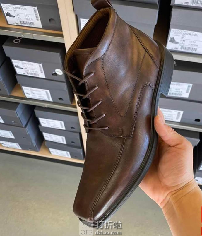 ECCO 爱步 Minneapolis 明斯系列 男式短靴 39码2.1折.59 海淘转运到手约￥300 天猫￥1299