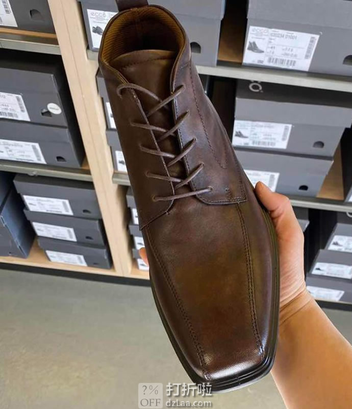 ECCO 爱步 Minneapolis 明斯系列 男式短靴 39码2.1折.59 海淘转运到手约￥300 天猫￥1299