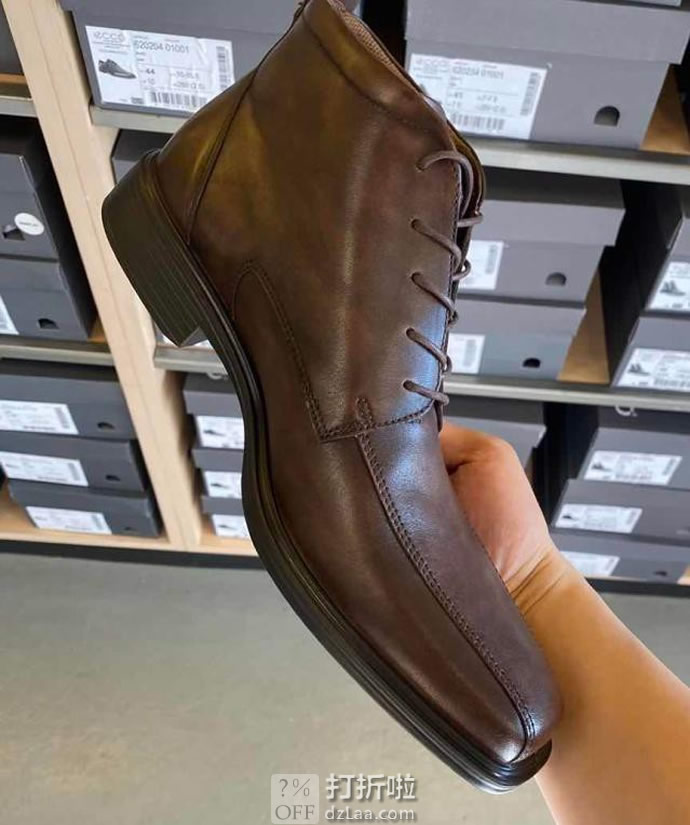 ECCO 爱步 Minneapolis 明斯系列 男式短靴 39码2.1折.59 海淘转运到手约￥300 天猫￥1299