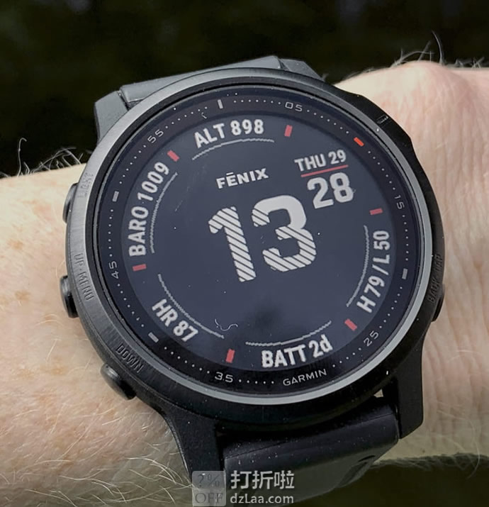 GARMIN 佳明 Fenix 6S Pro GPS户外运动智能心率手表 7.3折9.99 海淘转运关税补贴到手约¥4035 国内¥5680