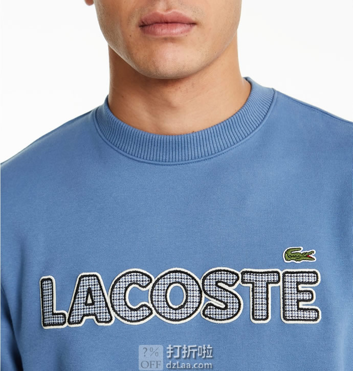 Lacoste 法国鳄鱼 休闲套头圆领长袖男式卫衣 S码3.1折.28 海淘转运到手约¥373 天猫¥1268