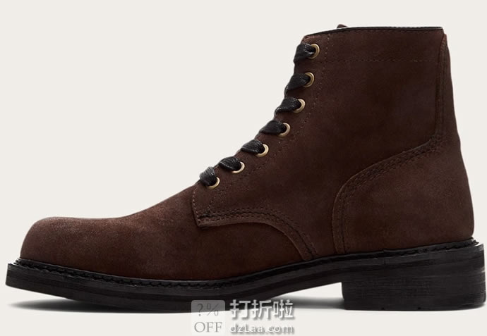 Frye and Co. 弗莱 Peak 男式工装靴 短靴 2.8折 海淘转运到手约￥418