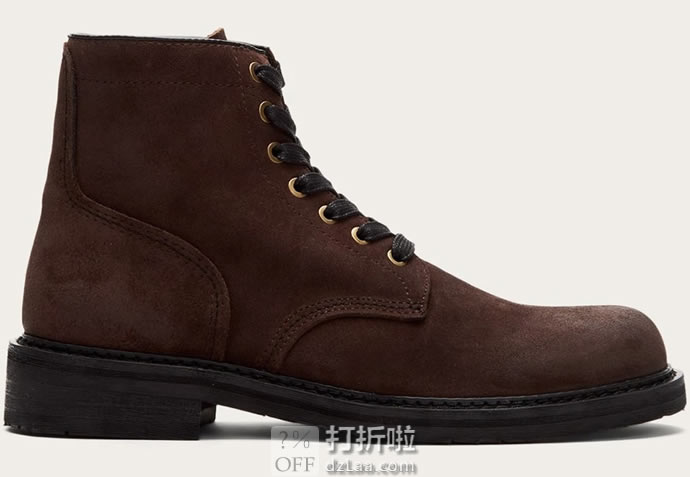 Frye and Co. 弗莱 Peak 男式工装靴 短靴 2.8折 海淘转运到手约￥418