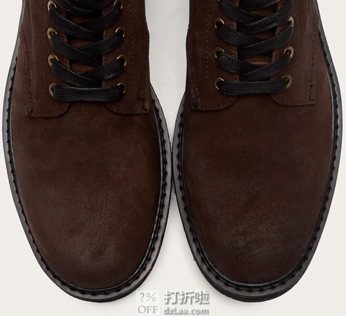 Frye and Co. 弗莱 Peak 男式工装靴 短靴 2.8折 海淘转运到手约￥418