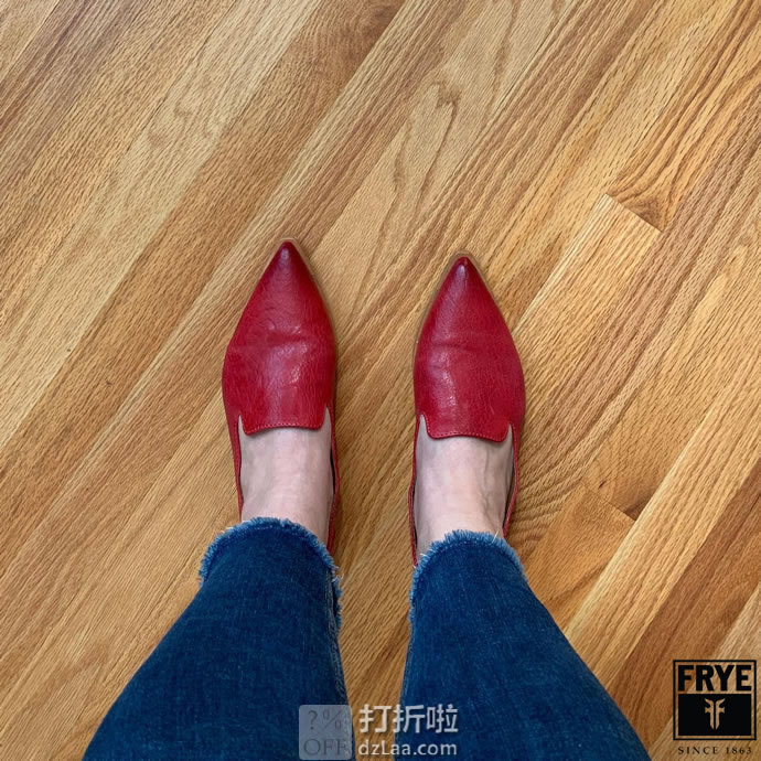 Frye 弗莱 Kenzie 女式乐福鞋 休闲鞋 2.5折 海淘转运到手约￥445