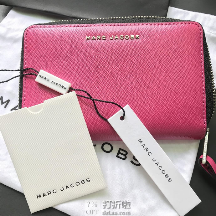 Marc Jacobs 马克·雅可布 主标系列 双色女式手机包 3.2折.62 海淘转运到手约￥346