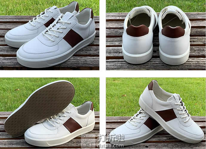 ECCO 爱步 SOFT 8 柔酷8号 男式休闲板鞋 2.4折.93 海淘转运到手约¥401