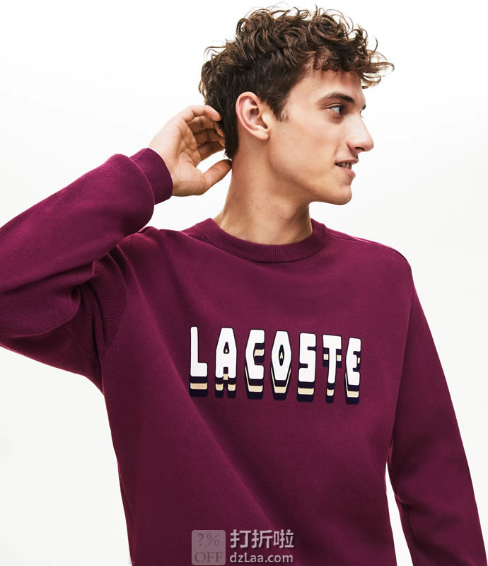 LACOSTE 法国鳄鱼 经典圆领 男式针织衫 L码3.5折.99 海淘转运到手约￥513 天猫￥1418