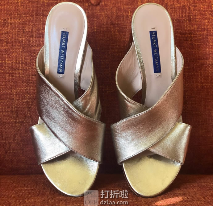 Stuart Weitzman 斯图尔特·韦茨曼 Galene 女式凉鞋 38码1.4折.21 海淘转运到手¥503