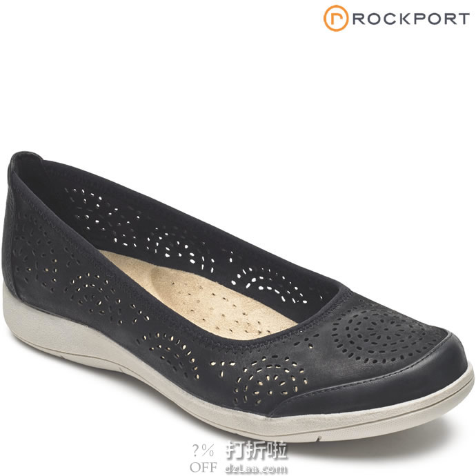 Rockport 乐步 Daisey 一脚套女式休闲鞋 芭蕾鞋 2.8折.94 海淘转运到手约￥293