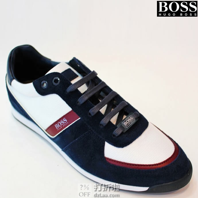 Hugo Boss 雨果博斯 Akeen 男式板鞋 休闲鞋 42码3.8折.49 海淘转运到手约￥576