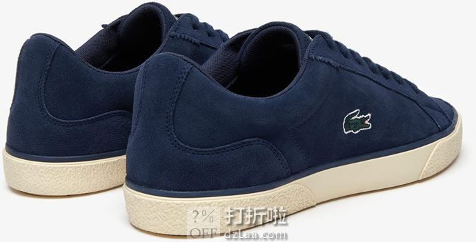 Lacoste 法国鳄鱼 Lerond 男式休闲板鞋 2折.48起 海淘转运到手约￥278