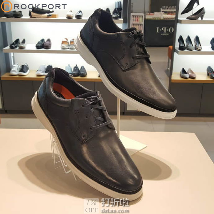 Rockport 乐步 Dressports 2 Go 男式牛津鞋 42.5码3.8折.81 海淘转运到手约￥415