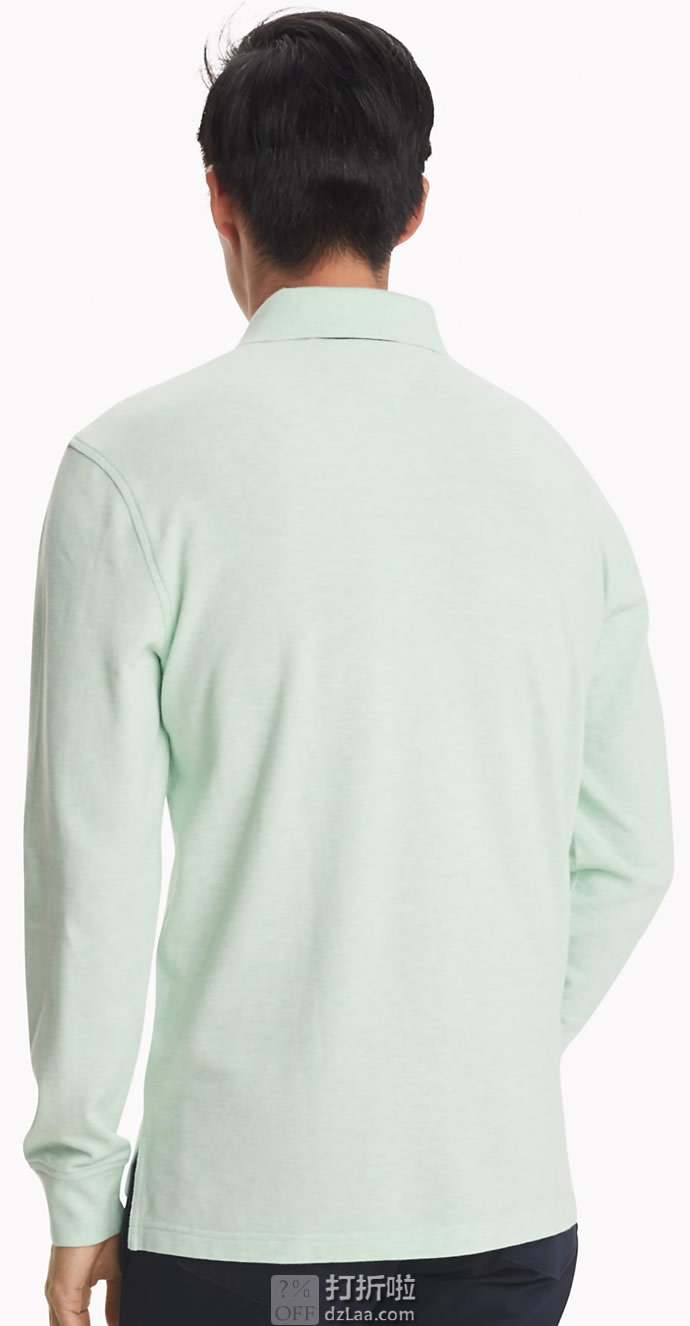 Tommy Hilfiger 汤米希尔费格 男式长袖POLO衫 3.6折.42 海淘转运到手约¥173