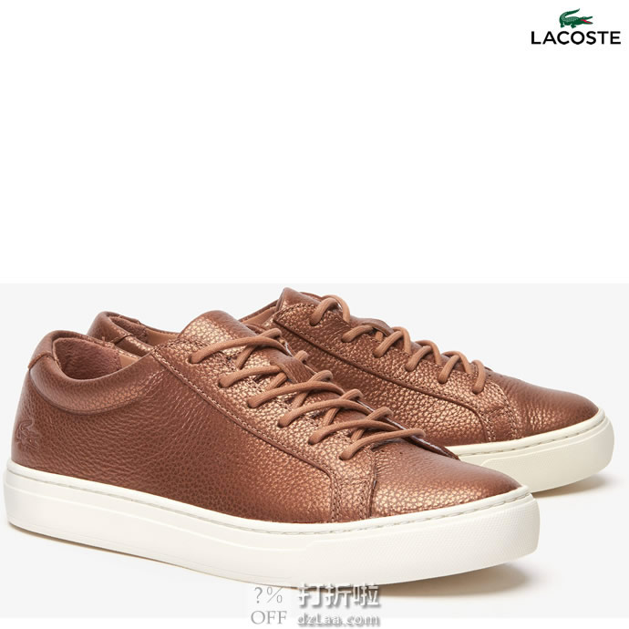 Lacoste 法国鳄鱼 L.12.12系列 女式休闲板鞋 38码2.7折.95 海淘转运到手约¥359