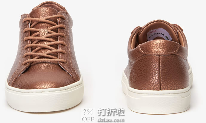 Lacoste 法国鳄鱼 L.12.12系列 女式休闲板鞋 38码2.7折.95 海淘转运到手约¥359