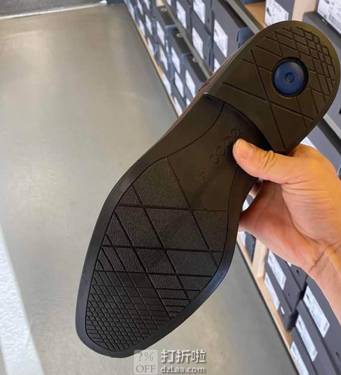 ECCO 爱步 Queenstown 男式系带正装鞋 牛津鞋 42码4.9折.75 海淘转运到手￥436