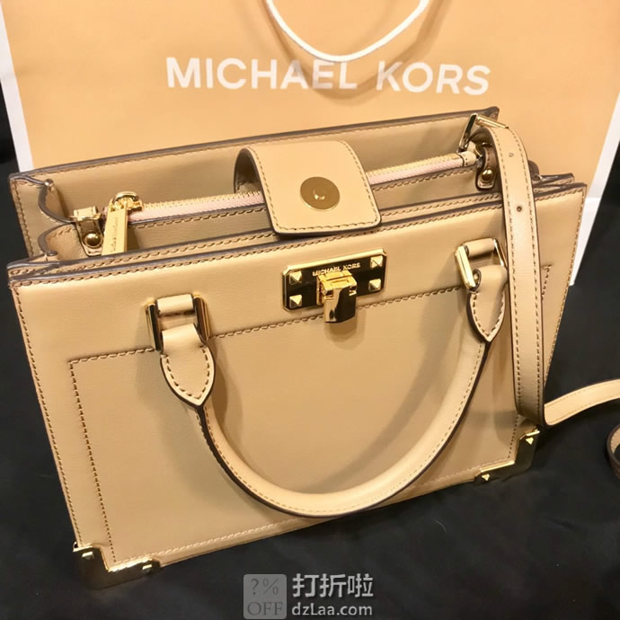 Michael KORS 迈克·科尔斯 KINSLEY ACCORDION 中号女式手提包 2折 海淘转运到手约¥762