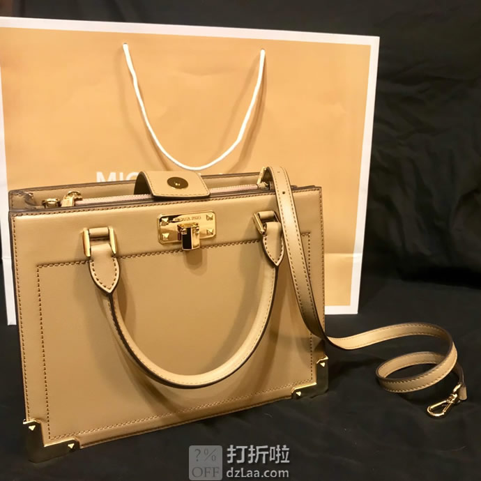 Michael KORS 迈克·科尔斯 KINSLEY ACCORDION 中号女式手提包 2折 海淘转运到手约¥762