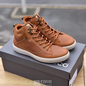 ECCO 爱步 柔酷7号 Tred 侧拉链男式高帮板鞋 休闲鞋 43码4.4折$79.15 海淘转运到手约￥607