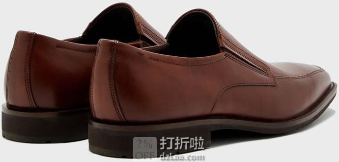 ECCO 爱步 Calcan 卡尔翰 一脚蹬 男式乐福鞋 40码2.6折.67 海淘转运到手约￥437