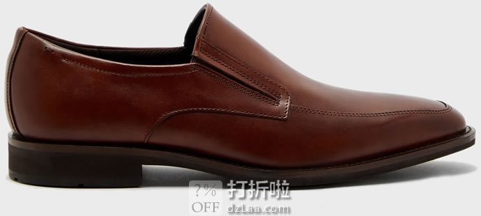 ECCO 爱步 Calcan 卡尔翰 一脚蹬 男式乐福鞋 40码2.6折.67 海淘转运到手约￥437