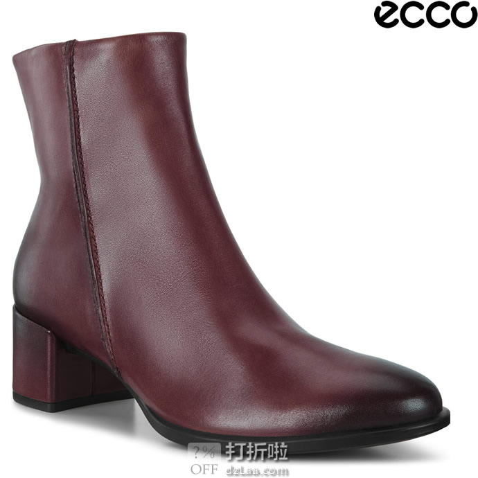 ECCO 爱步 Shape 35 型塑系列 女式短靴 36码2.9折.7 海淘转运到手约￥506