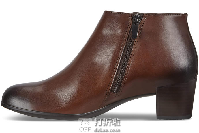 ECCO 爱步 Shape Sculpted Motion 型塑摩登 侧拉链 女式踝靴 3.1折.95 海淘转运到手约¥487 天猫¥1219