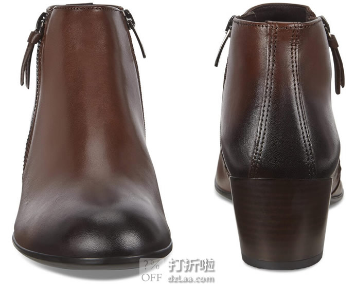 ECCO 爱步 Shape Sculpted Motion 型塑摩登 侧拉链 女式踝靴 3.1折.95 海淘转运到手约¥487 天猫¥1219