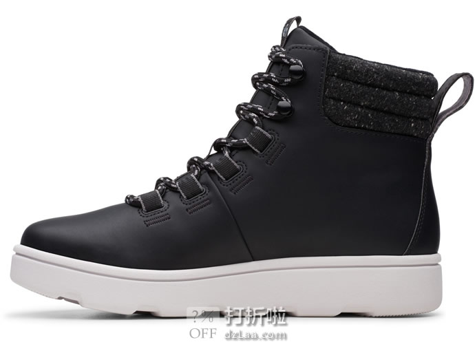 Clarks 其乐 Step Explore Hi 人造革 男式高帮短靴 41码1.9折.41 海淘转运到手约￥213