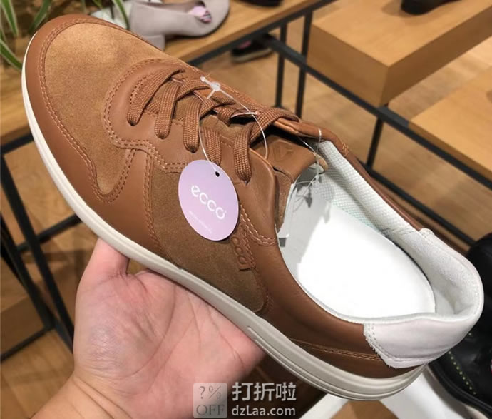 ECCO 爱步 SOFT 7 柔酷7号 男式休闲跑鞋 板鞋 39码2.7折.05 海淘转运到手约¥416