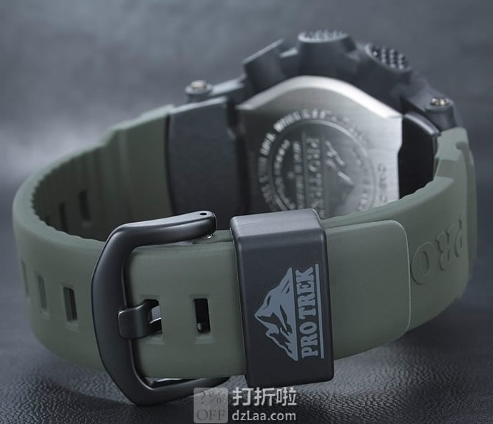 Casio 卡西欧 PRW-3510Y-8CR 6局电波 三重感应 太阳能登山表 5折0史低 海淘转运关税补贴到手约￥1271