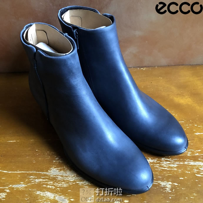 ECCO 爱步 Shape 35 Stitch 型塑系列 女式短靴 35码优惠券折后.21 海淘转运到手约￥342 天猫￥1319