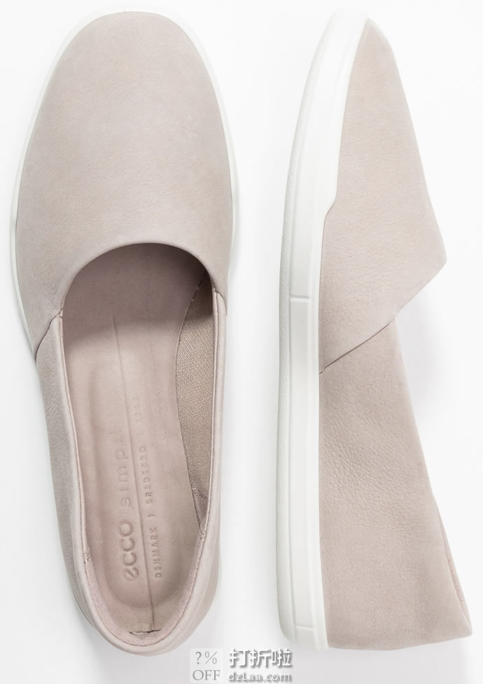 ECCO 爱步 Simpil简约系列 一脚套女式单鞋休闲鞋 35码3.1折.05 海淘转运到手约￥373 天猫￥862