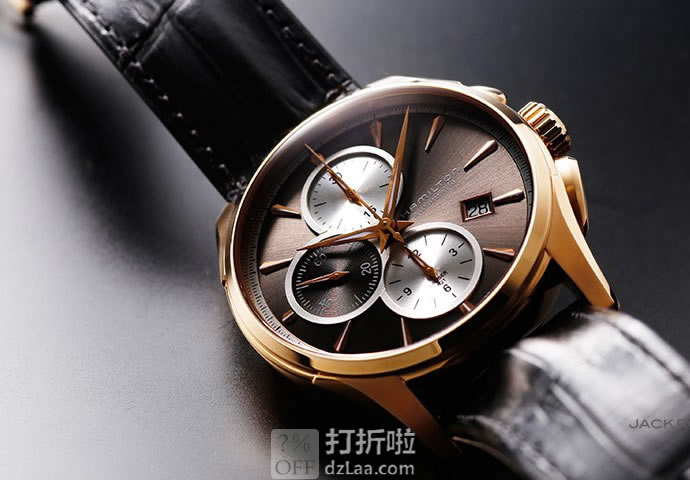 降 Hamilton 汉密尔顿 Jazzmaster 爵士大师系列 H32546781 男式机械表 优惠码折后2史低 海淘转运关税补贴到手约￥4944