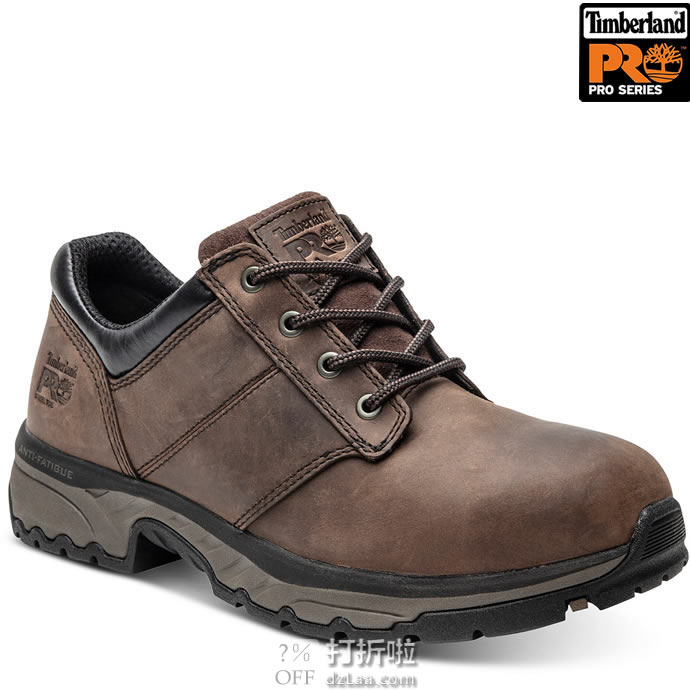 Timberland PRO 添柏岚 Jigsaw 抗疲劳 男式钢头工装鞋 43码2.4折.41 海淘转运到手约￥342