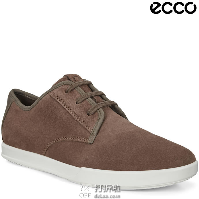 ECCO 爱步 Collin 2.0 Simple 男式系带休闲鞋 3.5折.74 海淘转运到手￥435