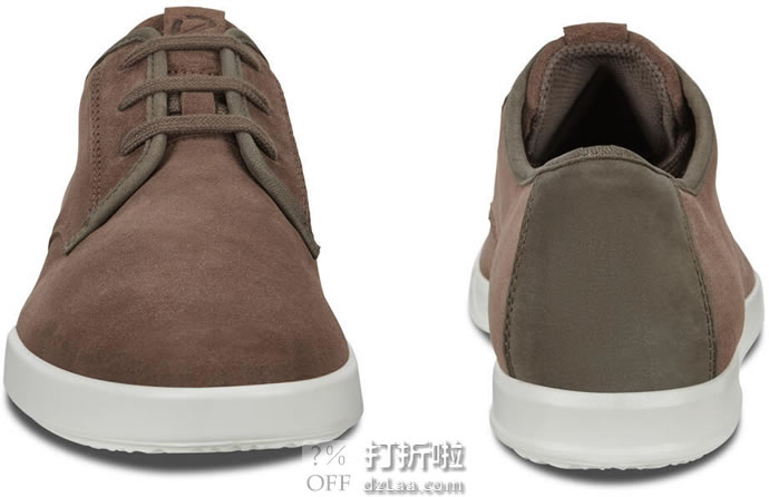 ECCO 爱步 Collin 2.0 Simple 男式系带休闲鞋 3.5折.74 海淘转运到手￥435