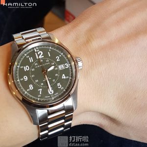 Hamilton 汉密尔顿 卡其野战系列 H70595163 男式机械表 优惠码折后$350.1 海淘转运关税补贴到手约¥2648 Hamilton 汉密尔顿 卡其野战系列 H70595163 男式机械表 优惠码折后$350.1 海淘转运关税补贴到手约¥2648