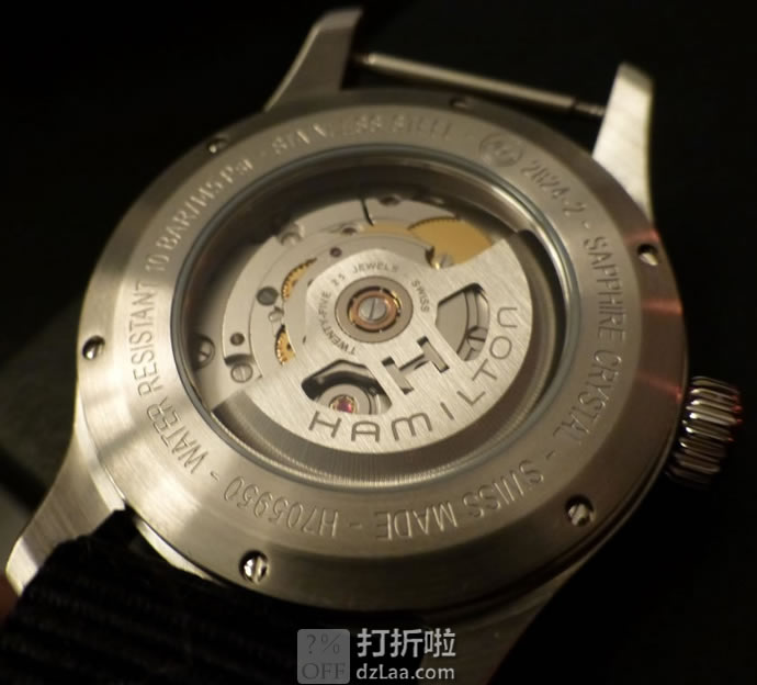 Hamilton 汉密尔顿 卡其野战系列 H70595163 男式机械表 优惠码折后0.1 海淘转运关税补贴到手约¥2648