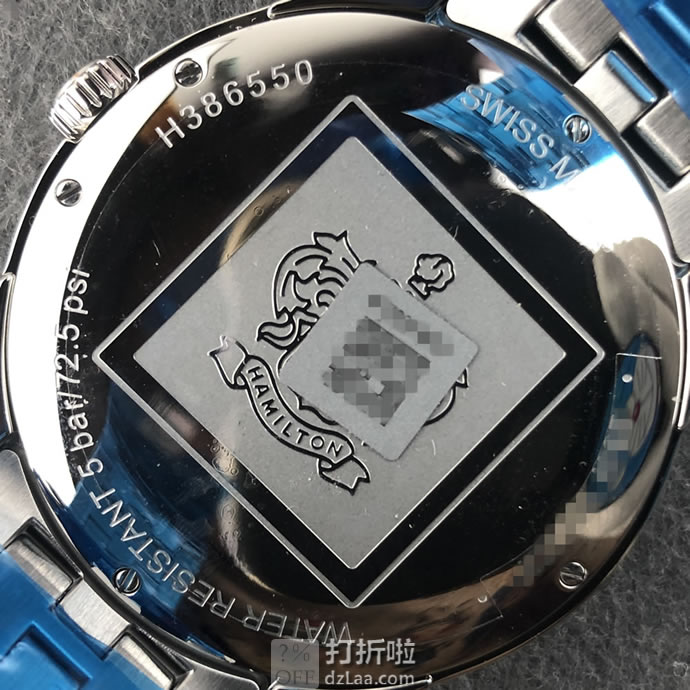HAMILTON 汉密尔顿 爵士大师系列 超薄款 H38655185 男式自动机械表 优惠码折后9.1 海淘转运关税补贴到手约￥3349