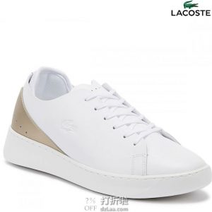 LACOSTE 法国鳄鱼 Eyyla 女式休闲运动板鞋 小白鞋 40码3.1折$40.16 海淘转运到手约￥374