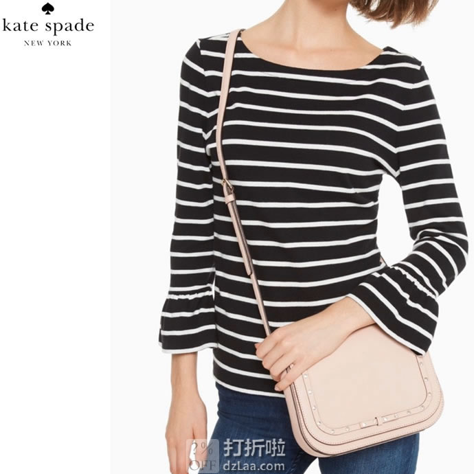 Kate Spade 凯特丝蓓 Laurel Way Jeweled 女式挎包 2.9折.71 两色可选 海淘转运到手约¥609