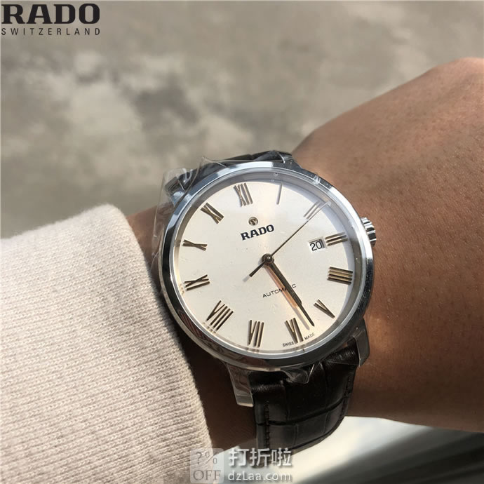 Rado 雷达表 Diamaster 钻霸系列 R14077126  男式机械表 优惠码折后5.12 海淘转运关税补贴到手约￥6518