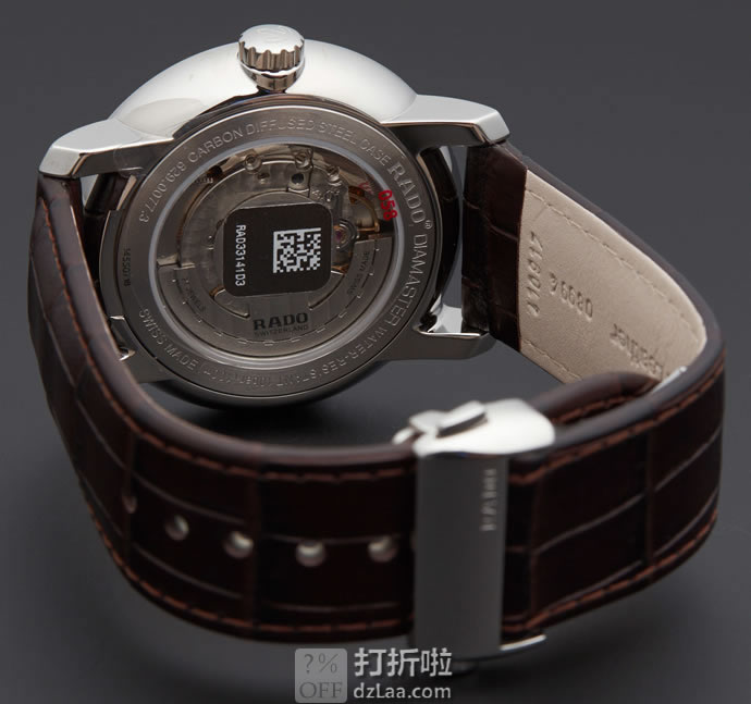 Rado 雷达表 Diamaster 钻霸系列 R14077126  男式机械表 优惠码折后5.12 海淘转运关税补贴到手约￥6518