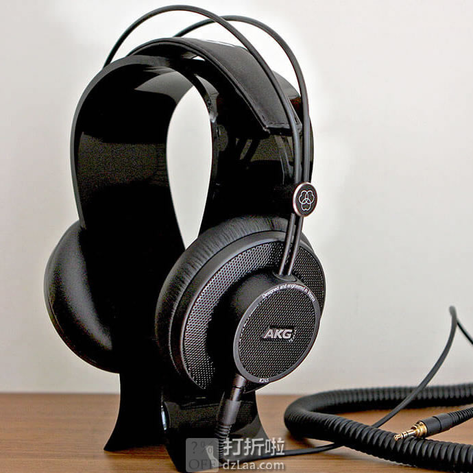 AKG 爱科技 K245 开放耳罩式折叠录音棚耳机 3.3折 海淘转运到手￥391 K175同价