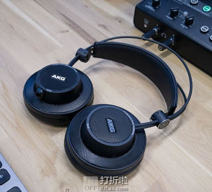 AKG 爱科技 K245 开放耳罩式折叠录音棚耳机 3.3折 海淘转运到手￥391 K175同价