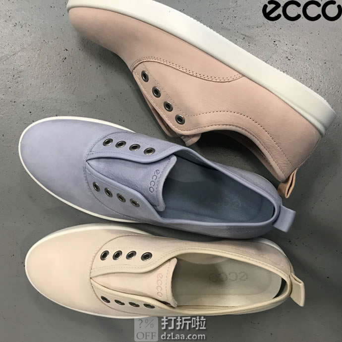 ECCO 爱步 Barentz 一脚套女式休闲鞋 5.6折.98 海淘转运到手￥485