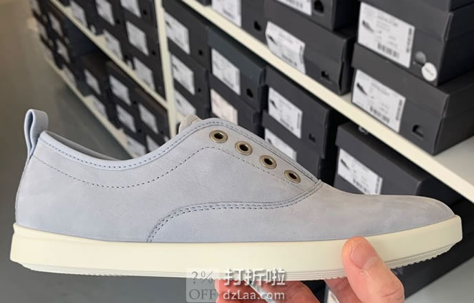 ECCO 爱步 Barentz 一脚套女式休闲鞋 5.6折.98 海淘转运到手￥485